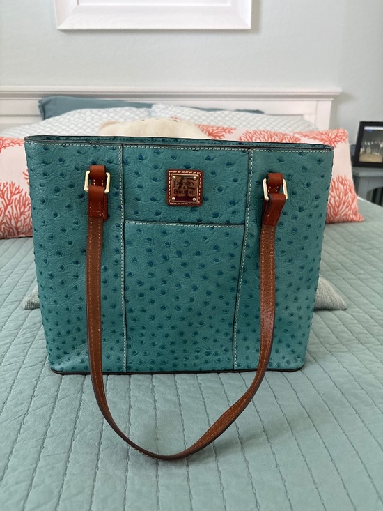 Dooney & Bourke Handbags - Dooney & Bourke Turquoise Small Lexington Bag